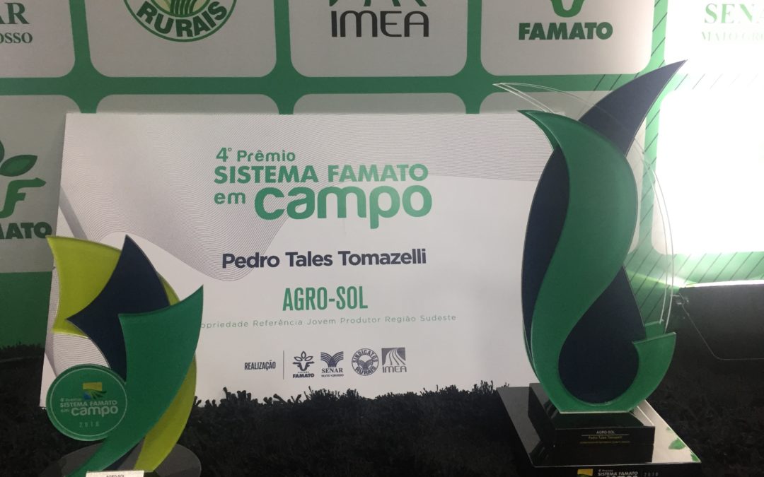 Agro-Sol vence quarta edição do Prêmio Sistema Famato em Campo