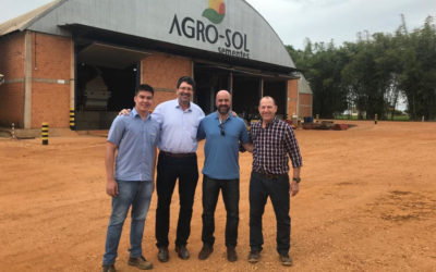 Agro-Sol recebe visita de palestrantes do Circuito Aprosoja