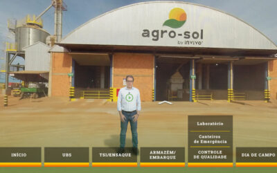 Tour virtual 360° em uma sementeira de soja é lançado em Mato Grosso